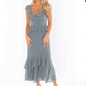 Show Me Your Mumu Reese Ruffle Dress